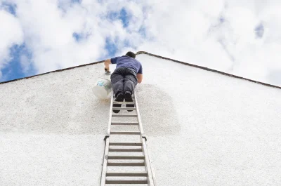 Peinture extérieure à Devèze — façades et ravalement